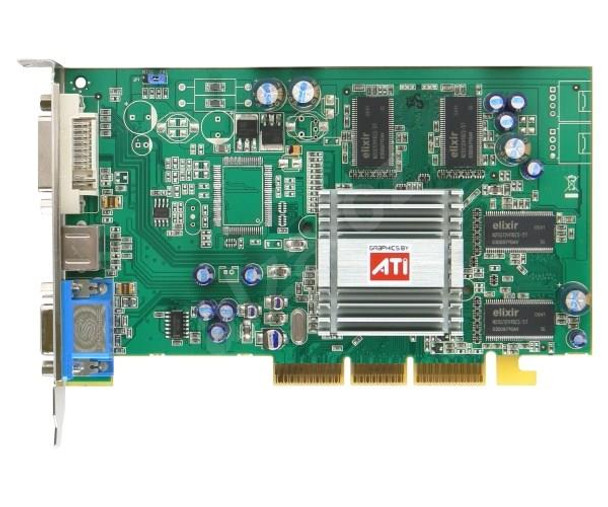 ATIR925006 ATI Radeon 9250 128MB DDR AGP X8 Video Graphics Card With D