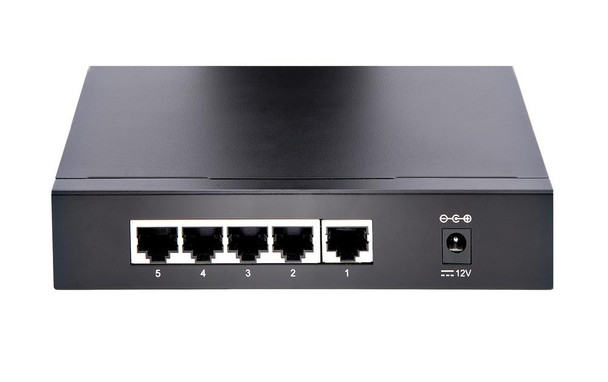 DS52000 StarTech.com Unmanaged 2.5G Switch 5 Port 2.5GBASE-T Unmanaged Ethernet Switch Desk | Wall Mount Kit Compatible w/ 10/100/1000Mbps devices - Support for 2.5GBASE-T - 5 port network switch supports (Refurbished)