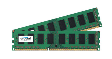 Crucial 4GB Kit (2 X 2GB) PC3-10600 DDR3-1333MHz non-ECC