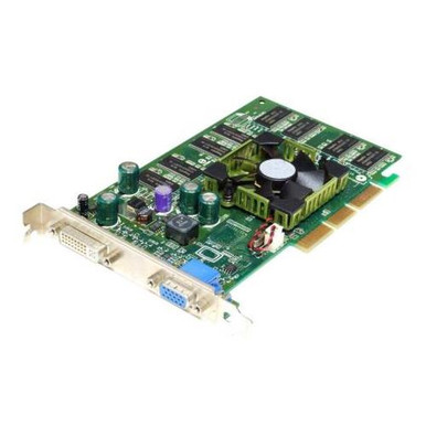 U0842 Dell Nvidia Quadro FX500 128MB DDR 128-Bit DVI / VGA AGP 8x Video  Graphics Card