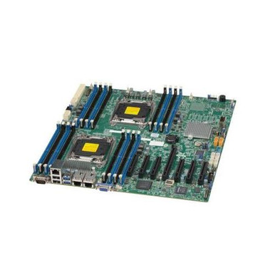 MBD-X10DRH-iT-B SuperMicro X10DRH-iT Dual Socket R3 LGA 2011 Xeon E5-2600 v4 / v3 Intel C612 Chipset DDR4 16 x DIMM 10 x SATA 6Gbps E-ATX Server Mothe