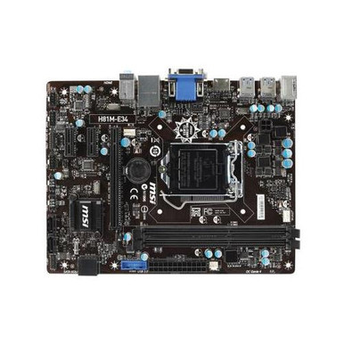 H81M E34 A1 MSI Motherboard H81m e34 Core i7 H81 LGA1150