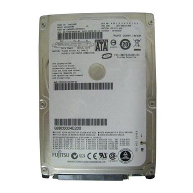 MHY2200BH Fujitsu SATA 1.5 Gbps 200GB Hard Drive