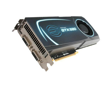 015 P3 1581 ER EVGA NVIDIA GeForce GTX 580 GDDR5 Video Card