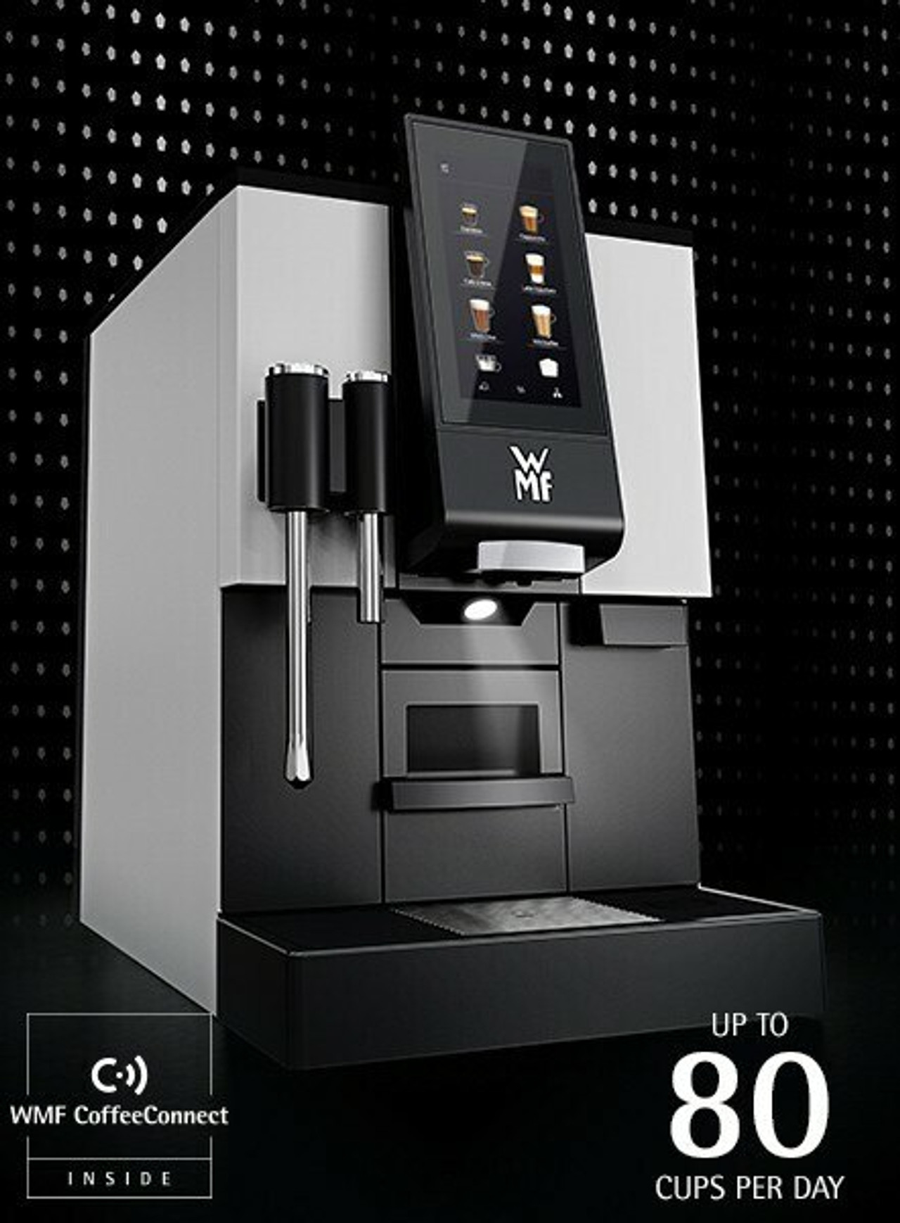 WMF 1100S 2Hopper/Grinder Super Automatic Espresso Machine (WITH STEAM