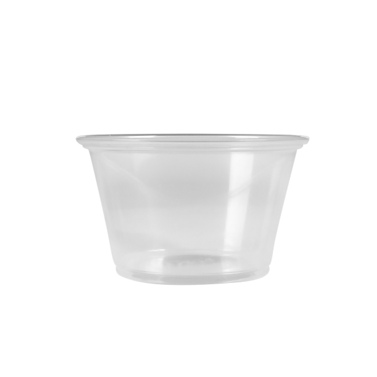 Karat 1.5oz PP Plastic Portion Cups - Clear - 2,500 ct