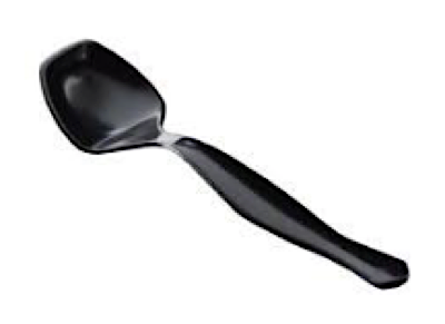 Disposable Serving Spoon Black