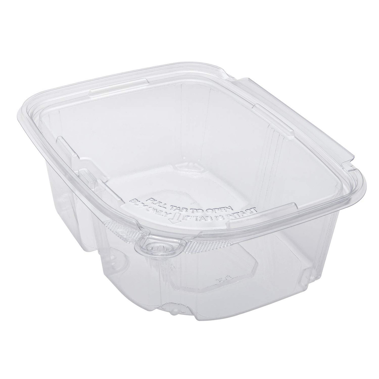 8oz Plastic Hinged Deli Container