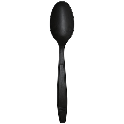 Karat® Earth Heavy Tea Spoon - Bio Based Black (1000/cs)