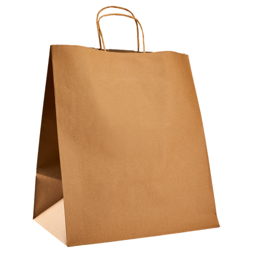 Karat® Huntington (X-Large) 14x16x10w Paper Shopping Bag with Twisted Handles  (200/ct)