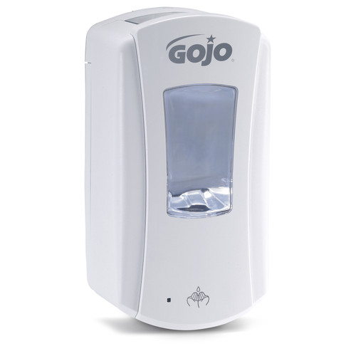 GOJo® 1200 ml White Polycarbonate Touch-free Foam Soap Dispenser (1 ea)