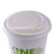 Karat Earth "One Earth" 10/12/16oz/90mm 100% Compostable PLA Hot Cups Dome Lid(Case of 1000)
