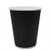 Karat 16oz/90mm Black Ripple Paper Hot Cup - White (500/cs)