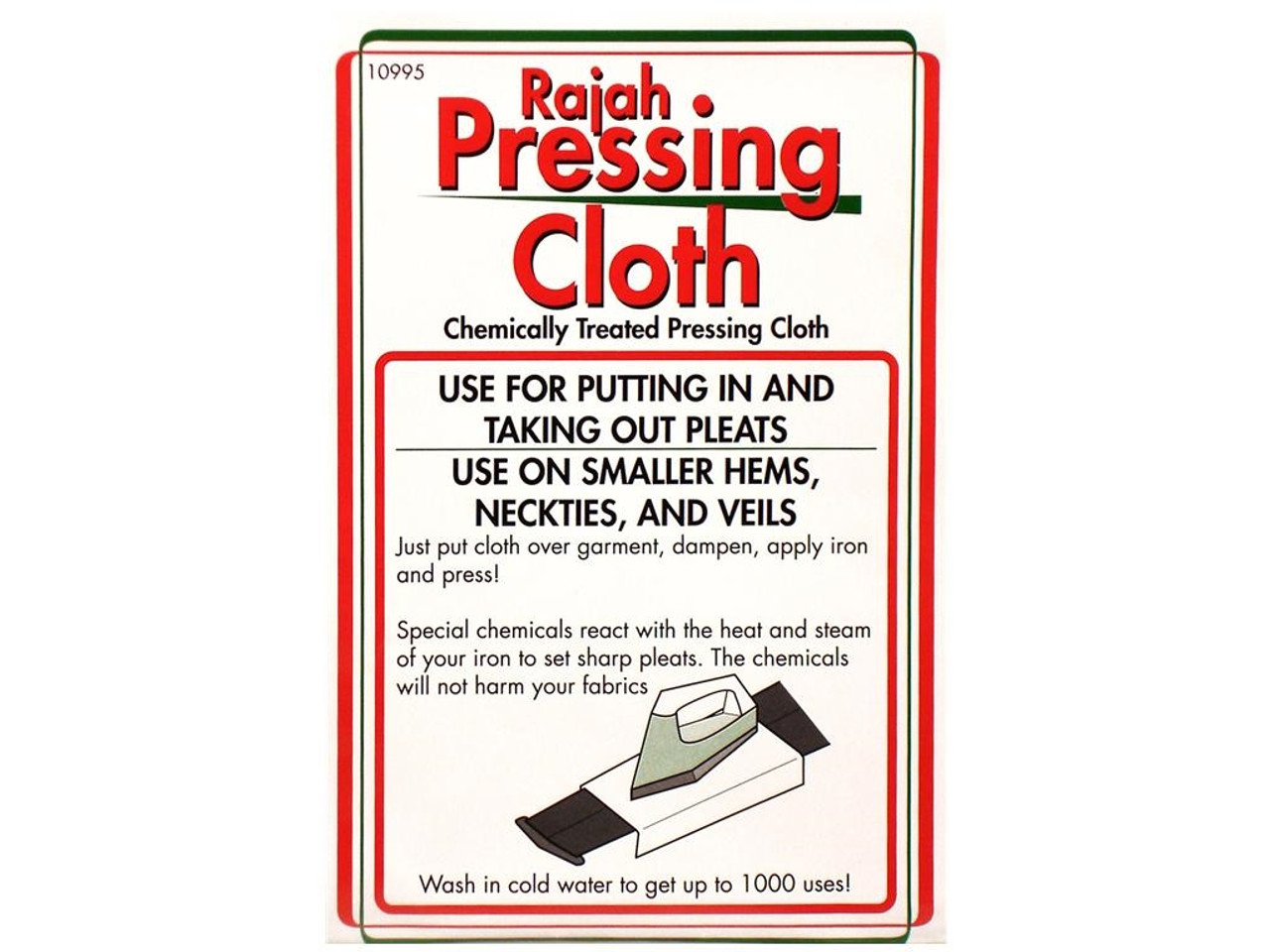 Rajah Pressing Cloth by Sullivans