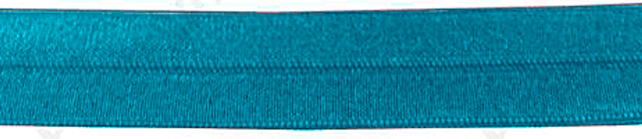 One Inch Cobalt Blue Fold Over Elastic FOE Cobalt Blue 1 Elastic