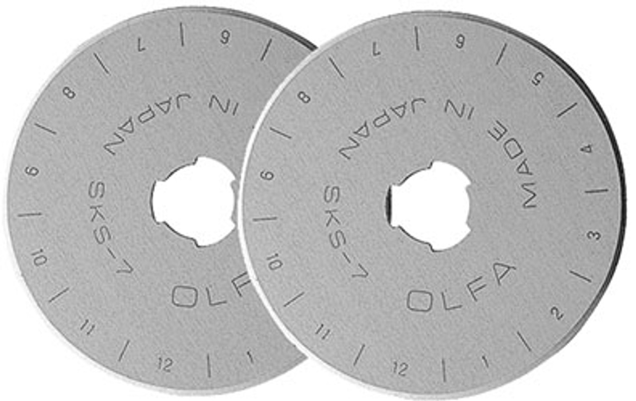 Rotary Blades - Straight - 2 pack