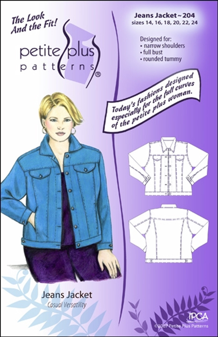 Jeans Jacket - Petite Plus - The Sewing Place