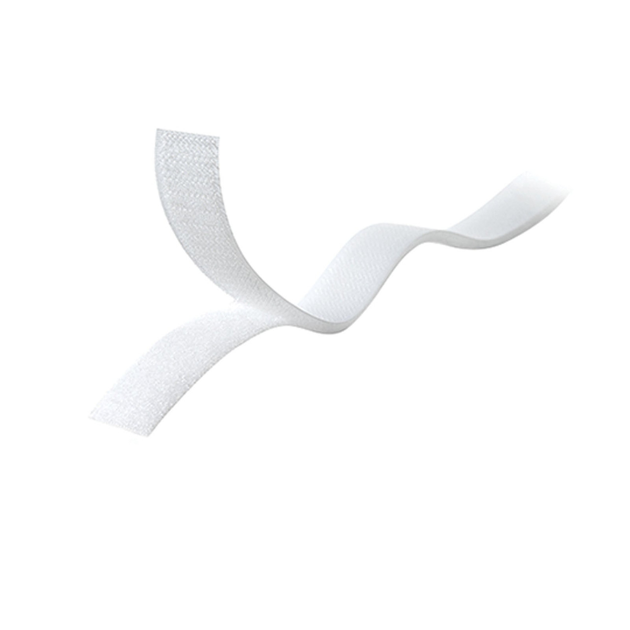 White VELCRO® Brand Snag Free Sew On Tape: 20mmX3m