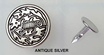 Bachelor Buttons - Tack Buttons - Jeans
