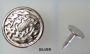 Bachelor Buttons - Tack Buttons - Jeans