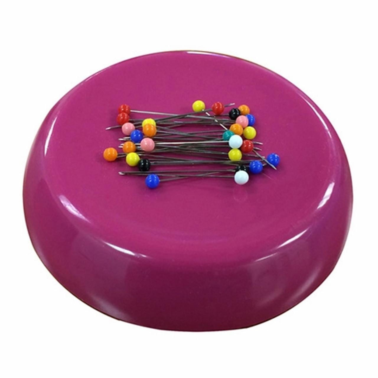 Grabbit Magnetic Pin Cushion - Raspberry