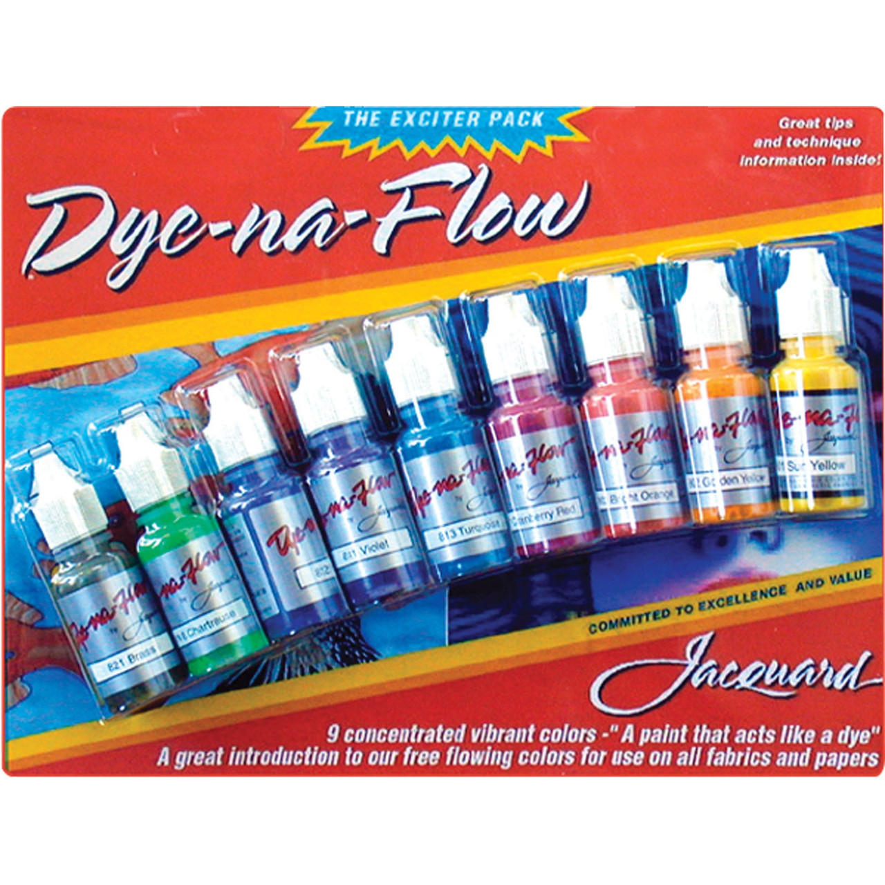 Jacquard Dye-Na-Flow Fabric Paint - The Sewing Place