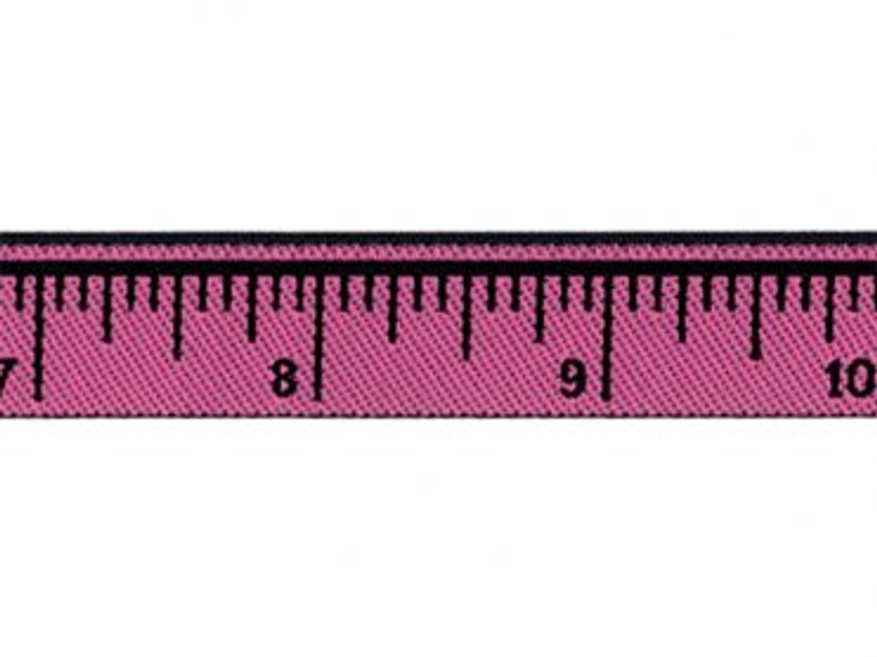 Tape Measure Ivory Canvas Ribbon - 3/4 inch - 1 Yard – Sugar Pink