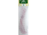Règle Incurvée Clover CL7704 Avec Mini Règle - Outil De Couture Précis En Plastique Coloré