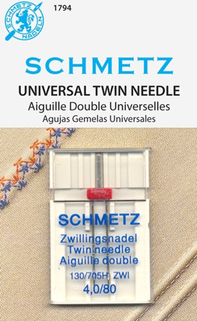 Schmetz Double Needle - 4.0 Width