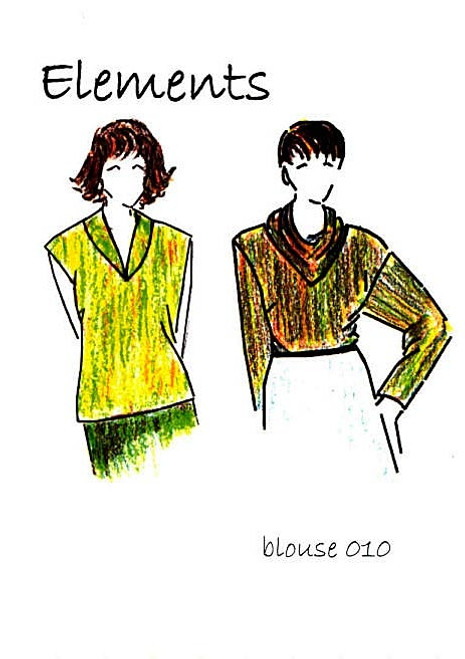 Blouse 010 Pattern - Elements