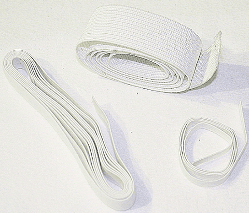 Flat Braid Elastic - 1/4" to 1" Wide