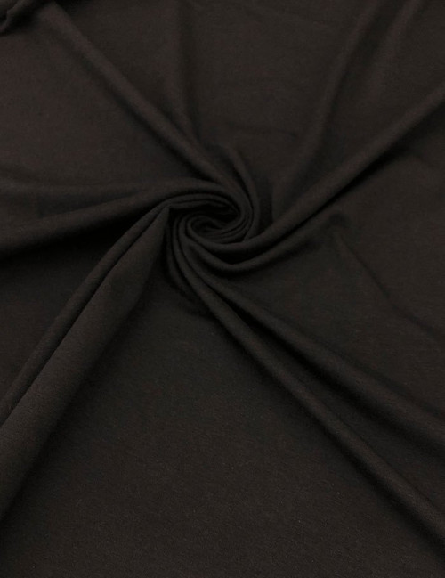 Solid Jersey Knit - Black - 64" Wide