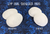 1/4" Small Oval-shape Shoulder Pads - Covered and Uncovered