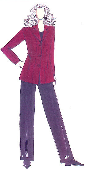 Fitted Jacket Christine Jonson