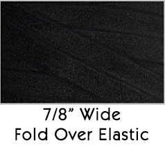 Non-Roll Elastic - 1 Wide