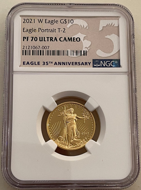 2008-W $50 gold buffalo ngc pf70