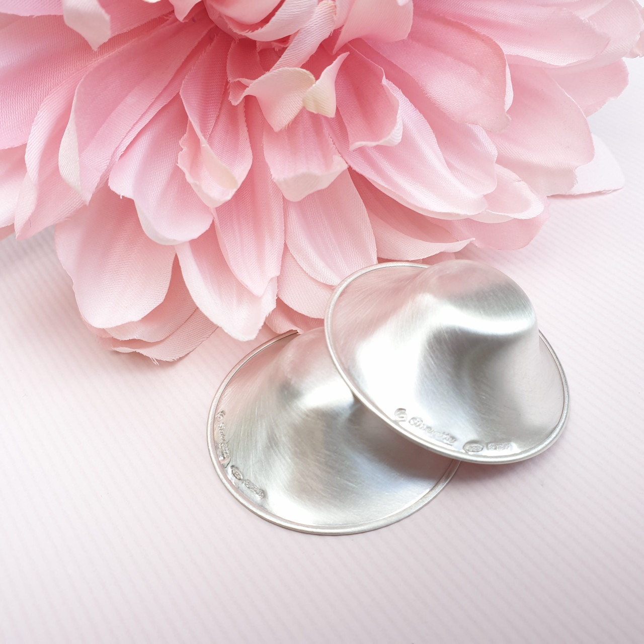 Silverette Silver Nursing Cups