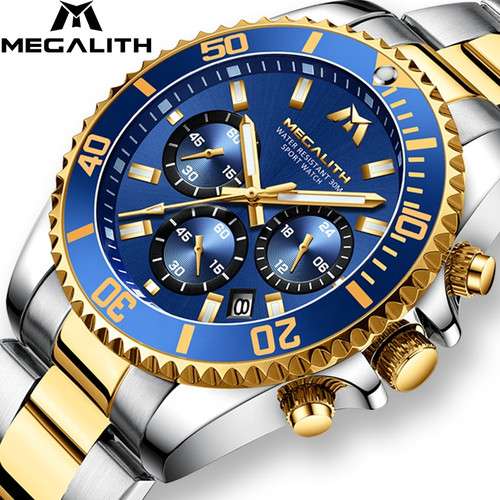 Waterproof Chronograph Wristwatches Luxury for men