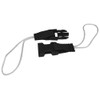 Double Lanyard with 1inch Side Release/Quick Release Clip, Black