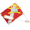 Foam Scuba Diving Float with 14inch x 18inch Dive Flag and 100 Feet Nylon (White) Line