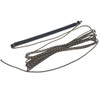 16FT. High Strength, Vectran Cord, Woodland Camo, 2.0mm Shock Cord with Latex Tubing Shock Absorber