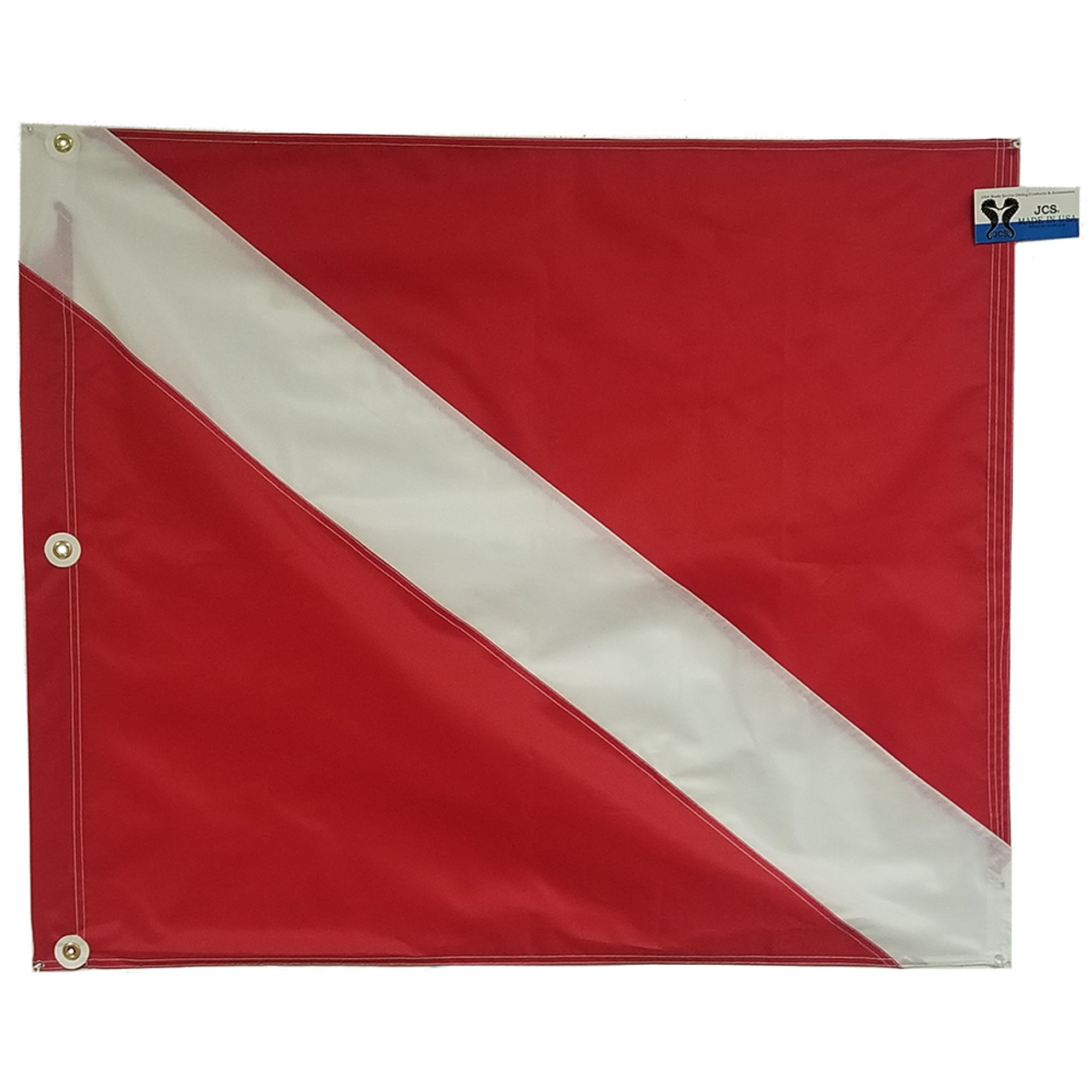 Boat Flag with Steel Spring Wire Stiffener, 31x36