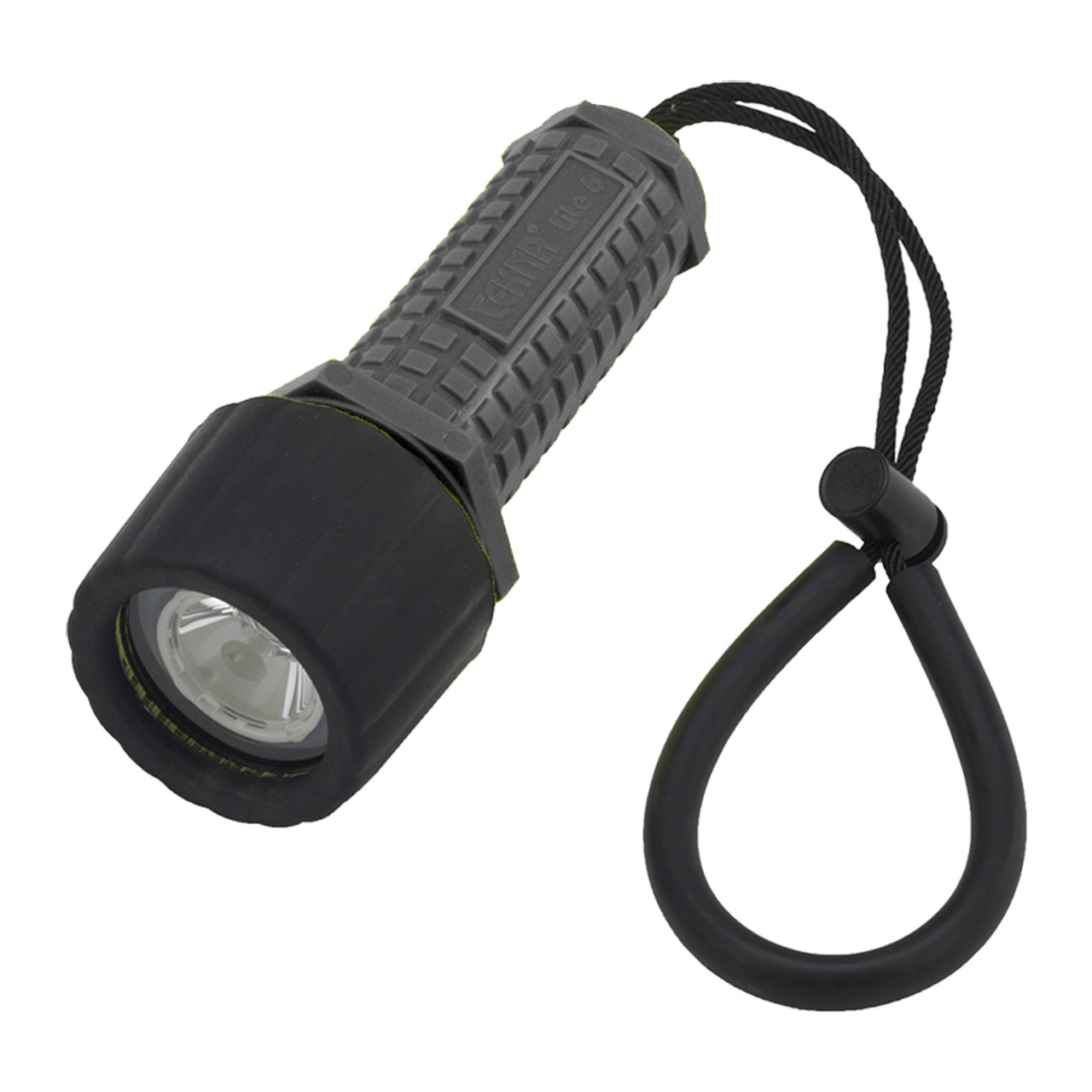 TEKNA Lite 6 Hi-Power LED Flashlight, Black