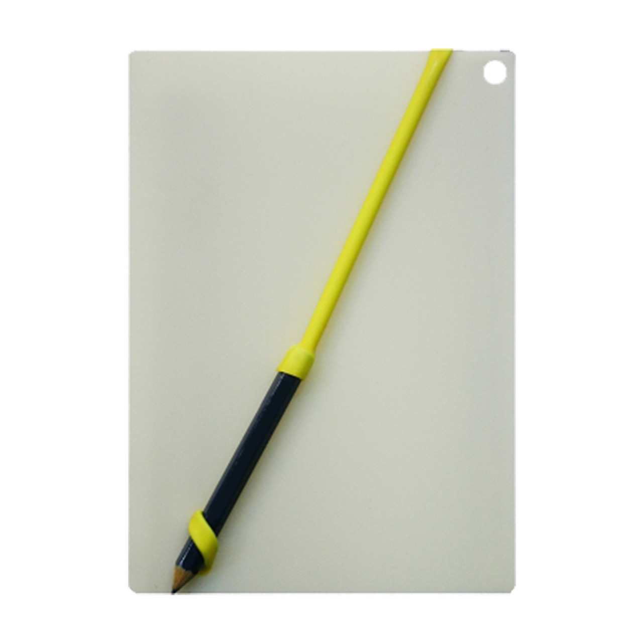 JCS 3.5x5.5 Dive Slate with attached pencil and lanyard for underwater scuba communication and photography notes.