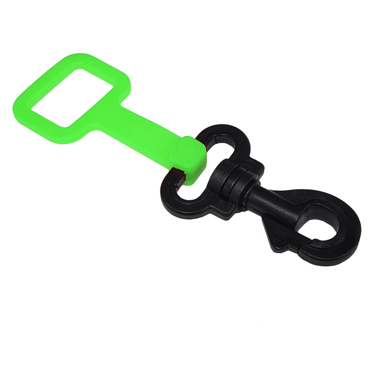 Kraton Rubber Octopus (Octo) Holder with Clip, Green