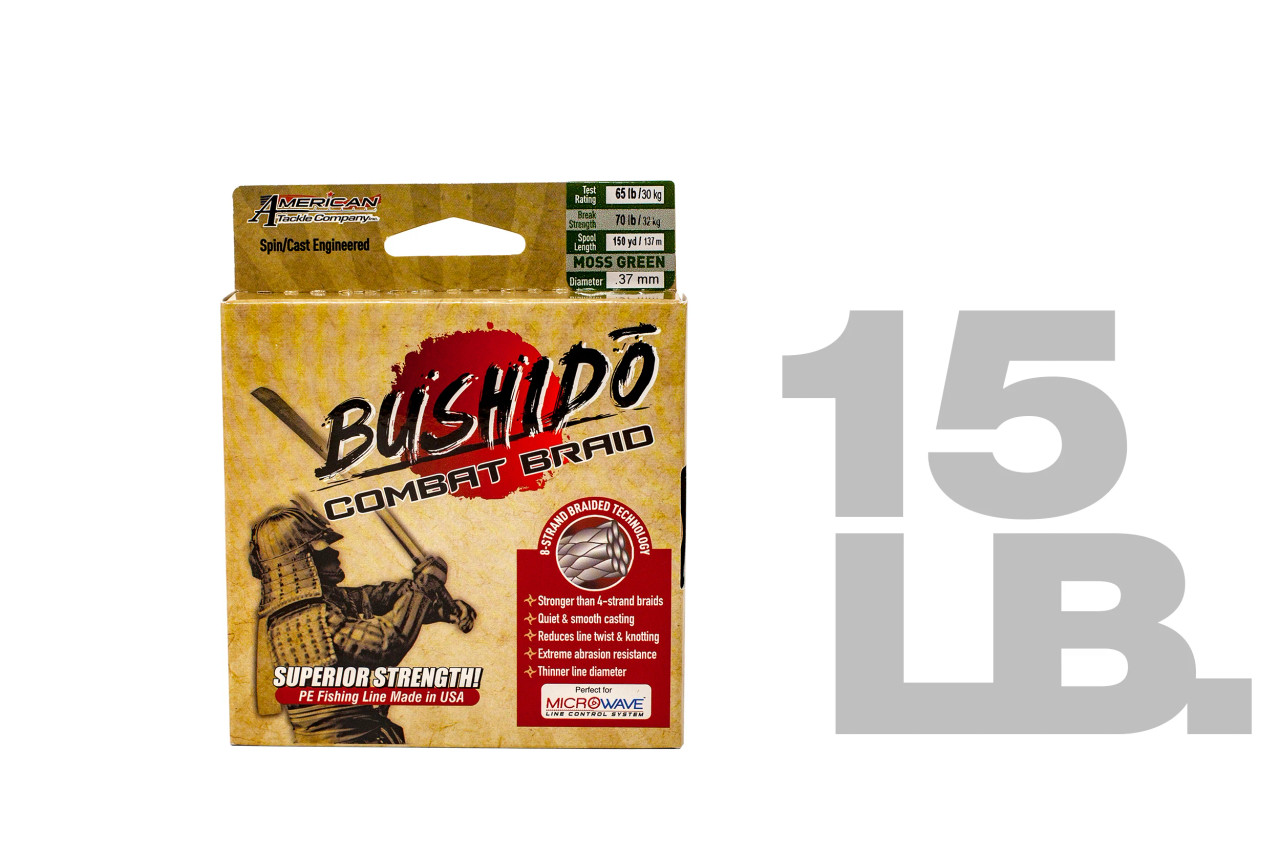 Bushido Combat 8-Braid (15 LB)