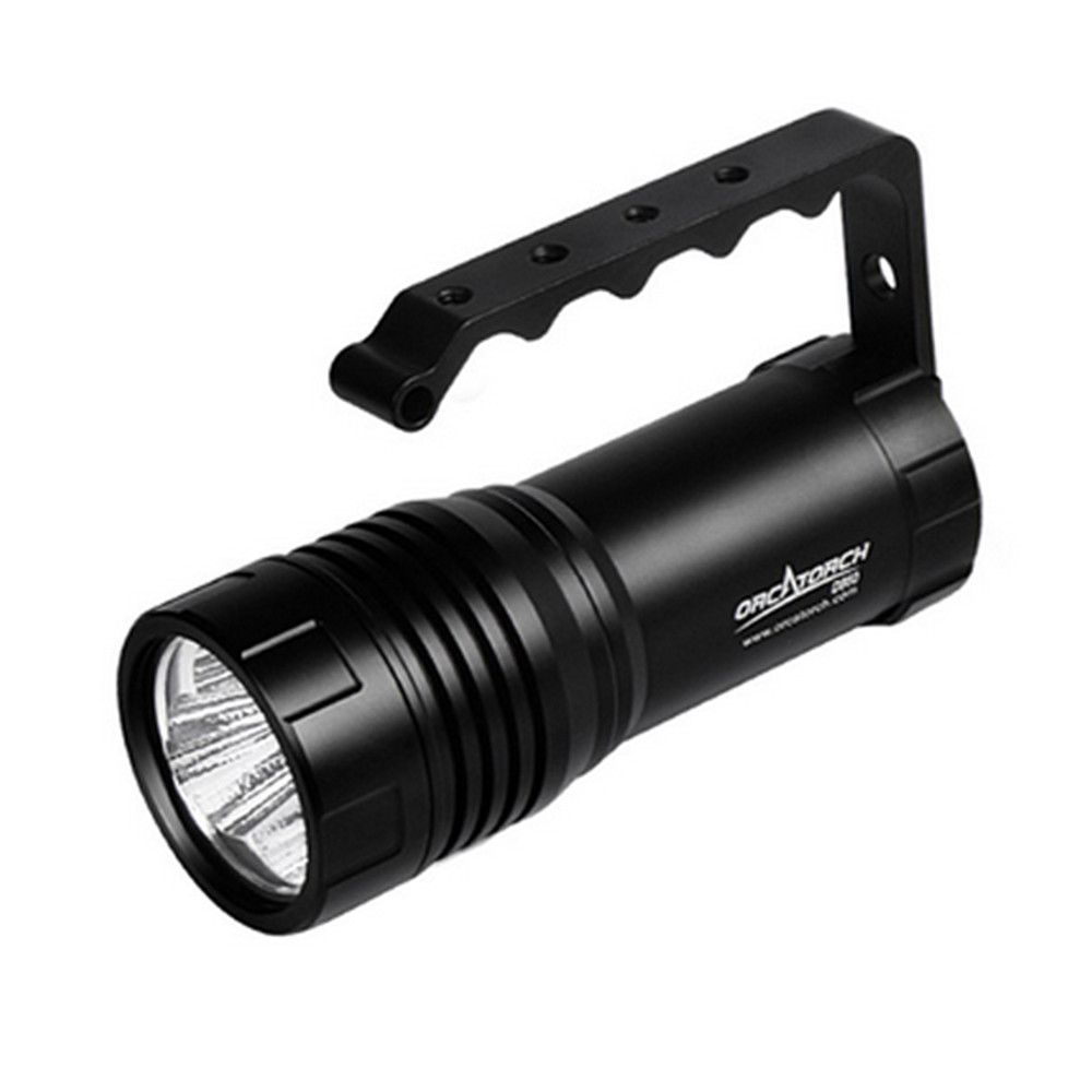 OrcaTorch D860 4200 Lumens Dive Light | Direct Charging, 150m