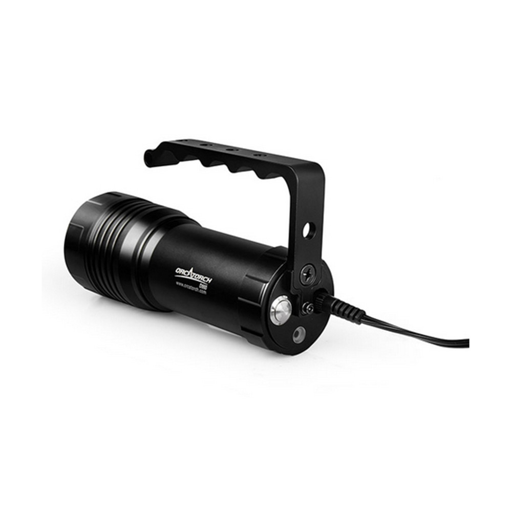 UWG60 センチュリー 左ヘッドライト Koito40-29 LED#4200 OrcaTorch D860 4200 Lumens Dive Light | Direct Charging, 150m