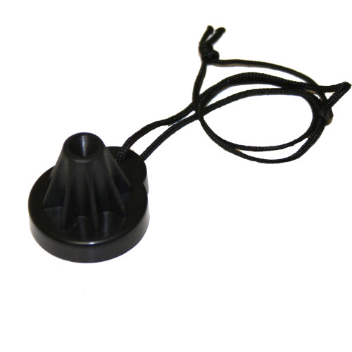 Plastic First-Stage Regulator Dust Cap with O-Ring & String