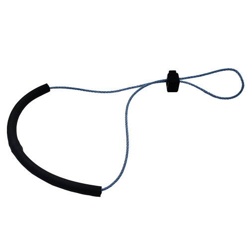 Surgical Tubing Wrist Lanyard with Adjustable Tuna Line and Barrel Lock